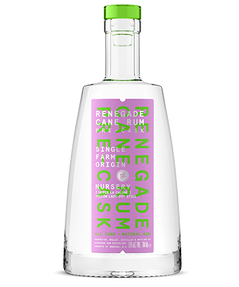 Renegade Rum Single Farm Origin: Nursery is one of the best spirits of 2022.