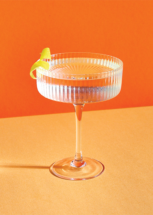 The Vesper combines gin, vodka, and Lillet