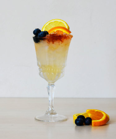 Sparkling Pisco Cobbler Recipe